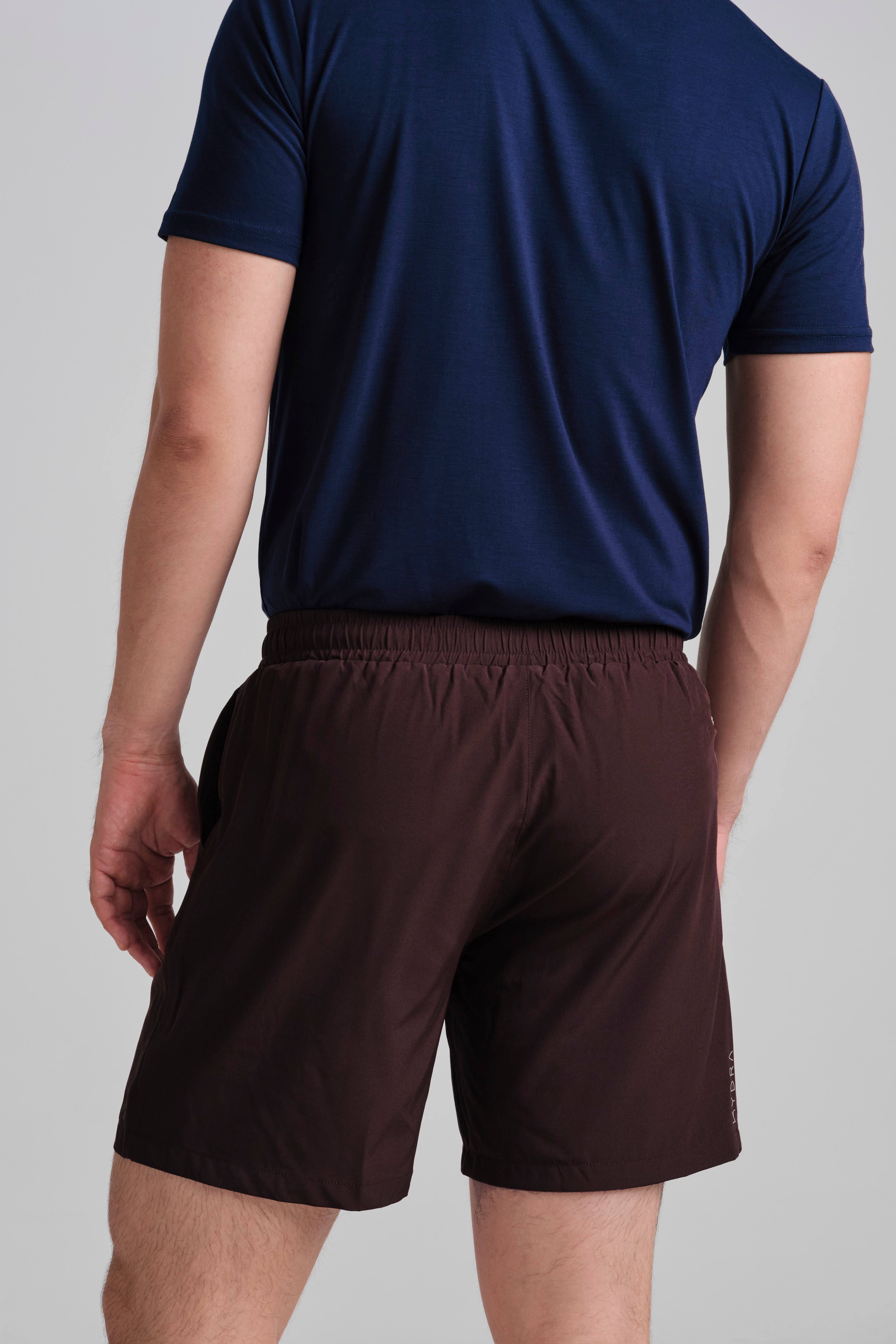 7" Axis Shorts - KYDRA #color_Espresso