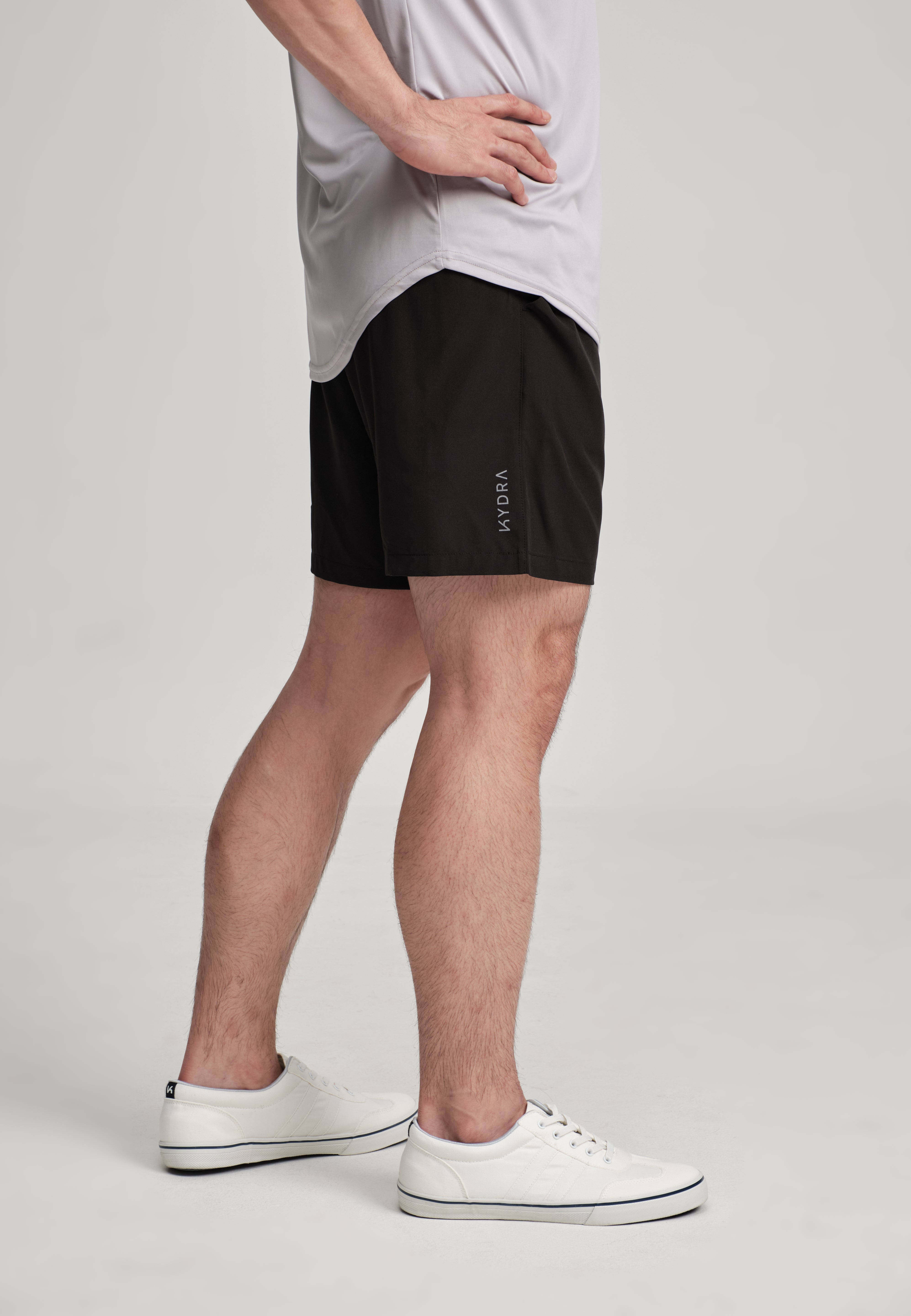7" Axis Shorts - KYDRA #color_Black