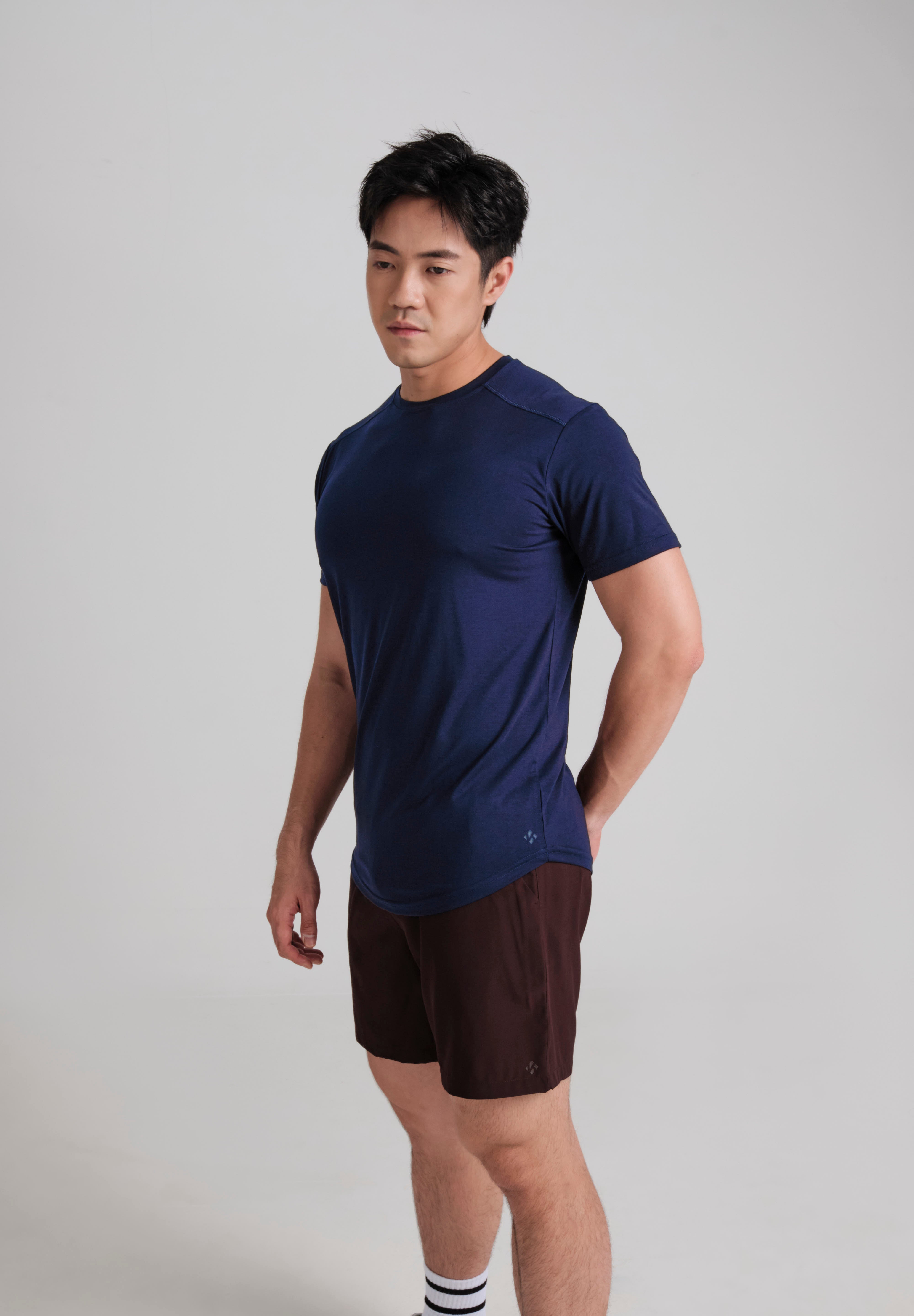 Adept Tee - KYDRA #color_Dark Navy