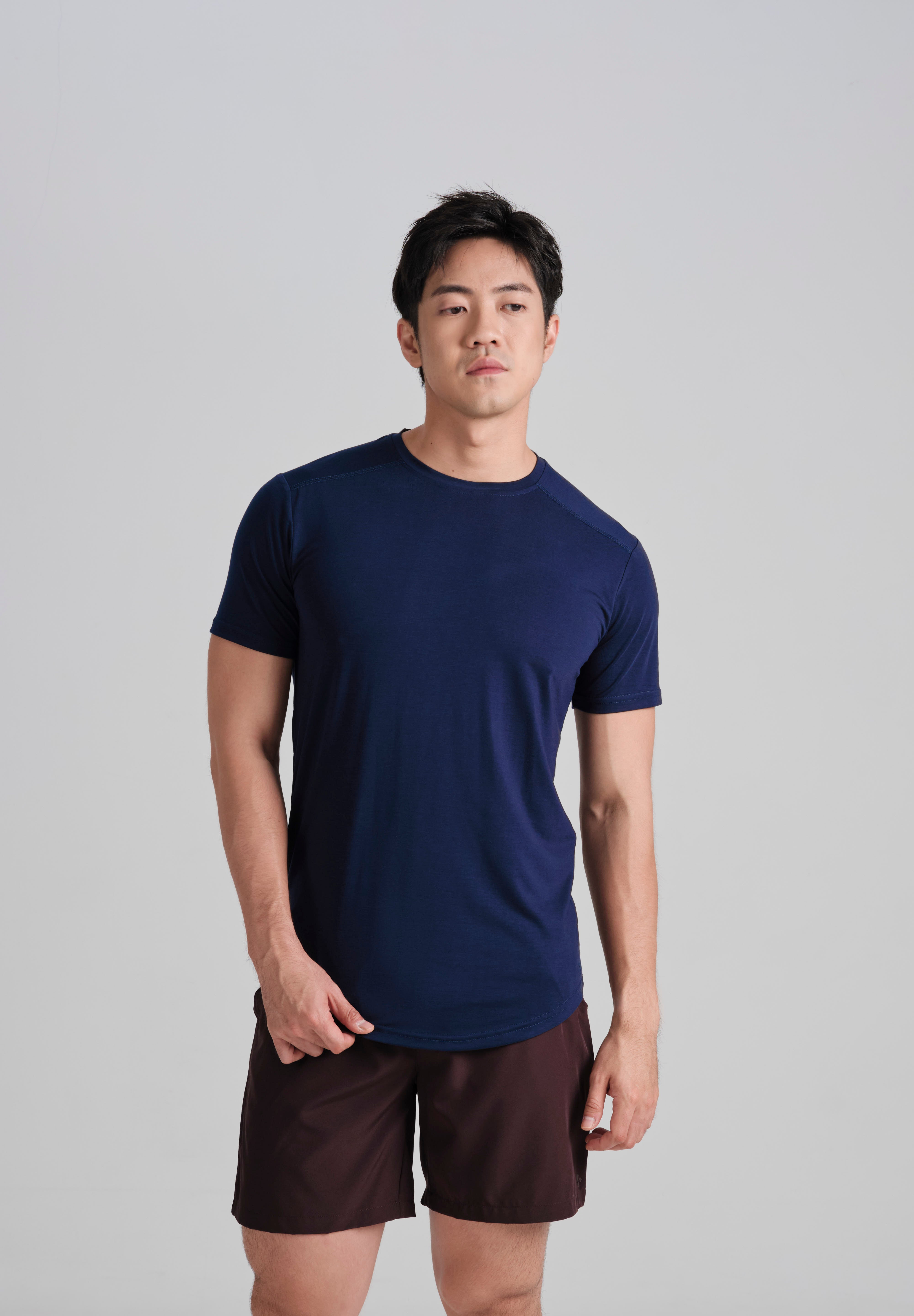 Adept Tee - KYDRA #color_Dark Navy