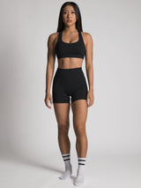 Apex 4" Pocket Shorts - KYDRA #color_Black