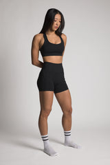 Apex 4" Pocket Shorts - KYDRA #color_Black