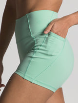 Apex 4" Pocket Shorts - KYDRA #color_Mint