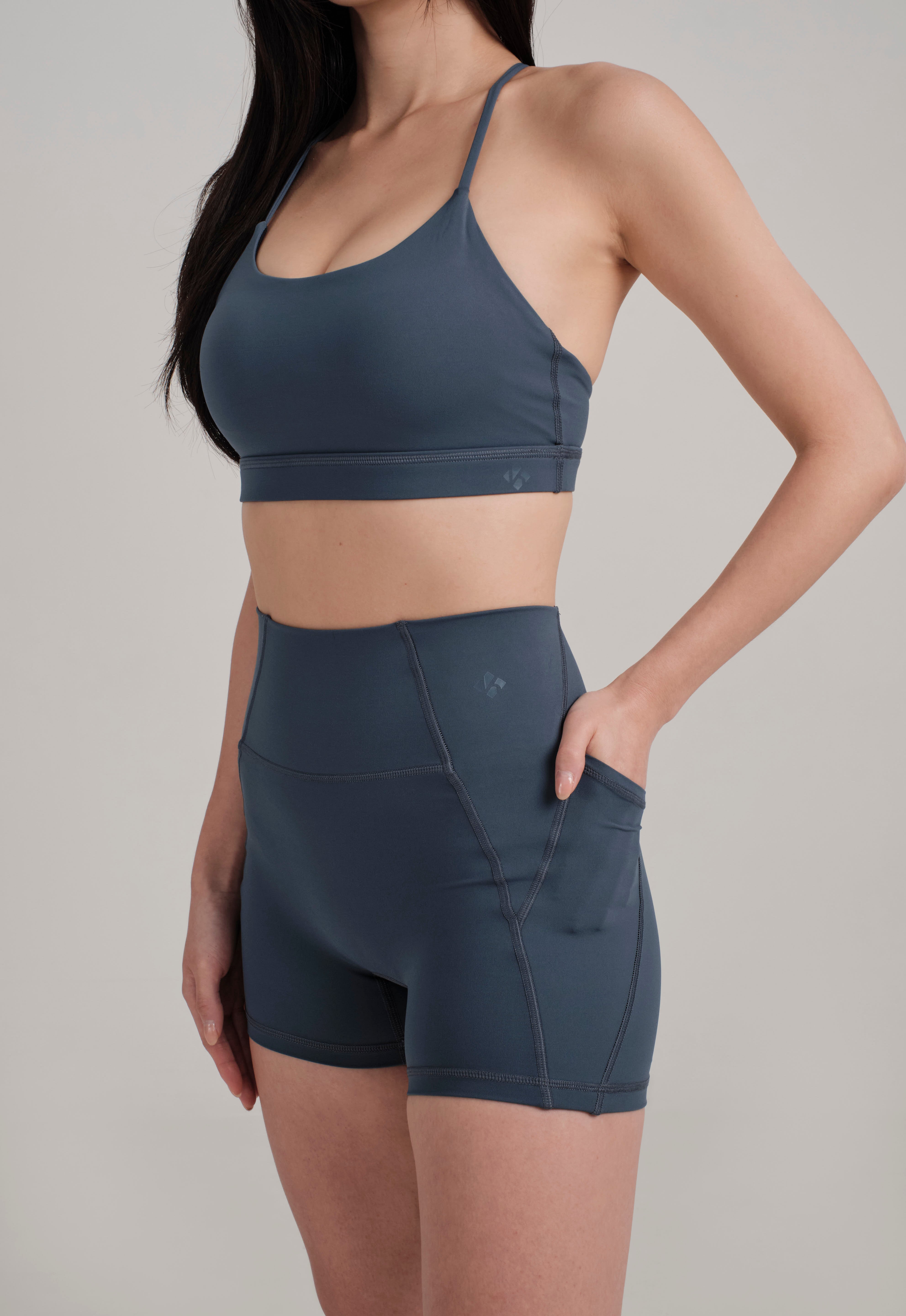 Apex 4"Pocket Shorts - KYDRA #color_Obsidian Pine