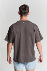 Arden Oversized Tee - KYDRA #color_Dark Grey