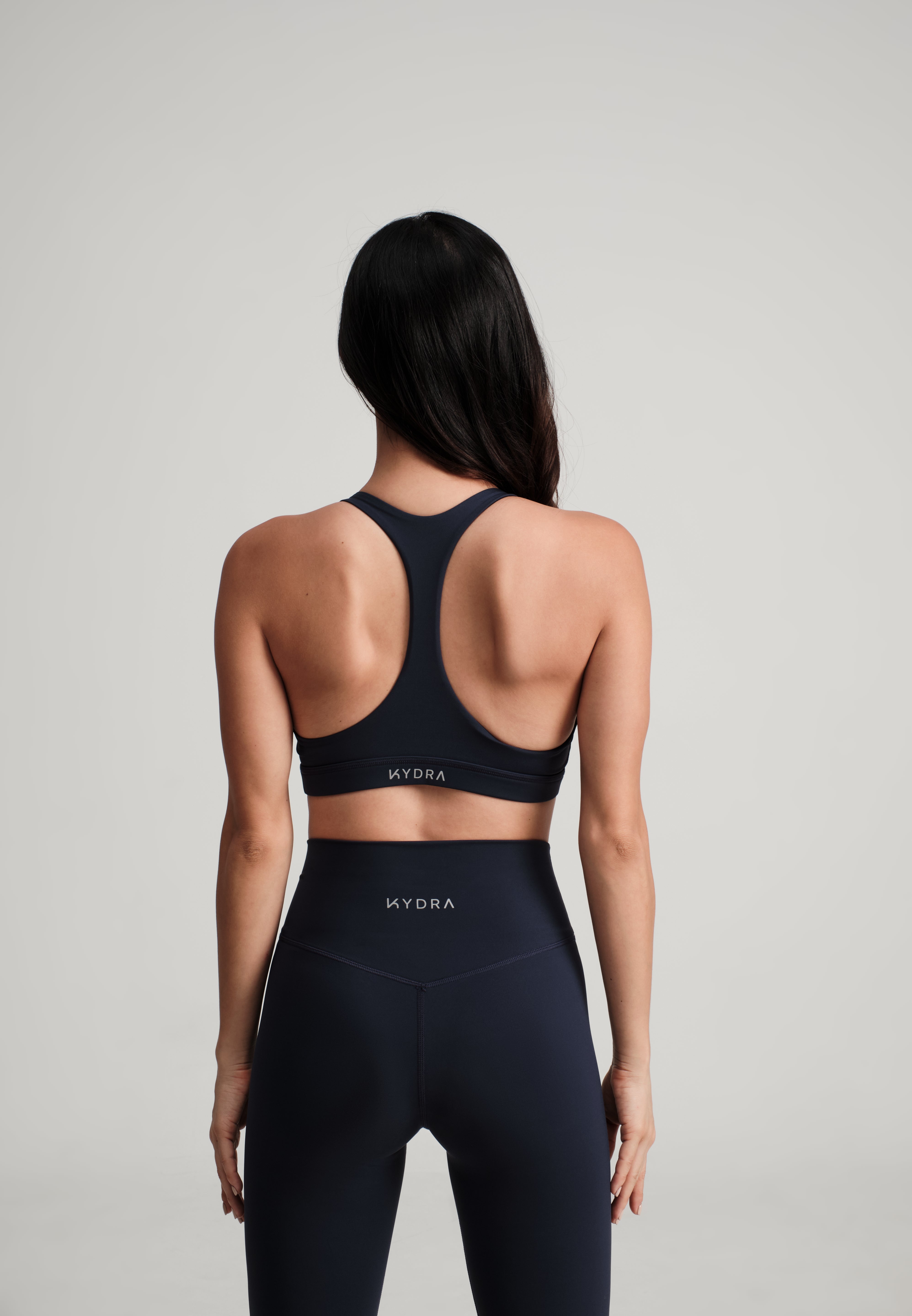 Atlas Bra | Racer Back - KYDRA #color_Eclipse Navy