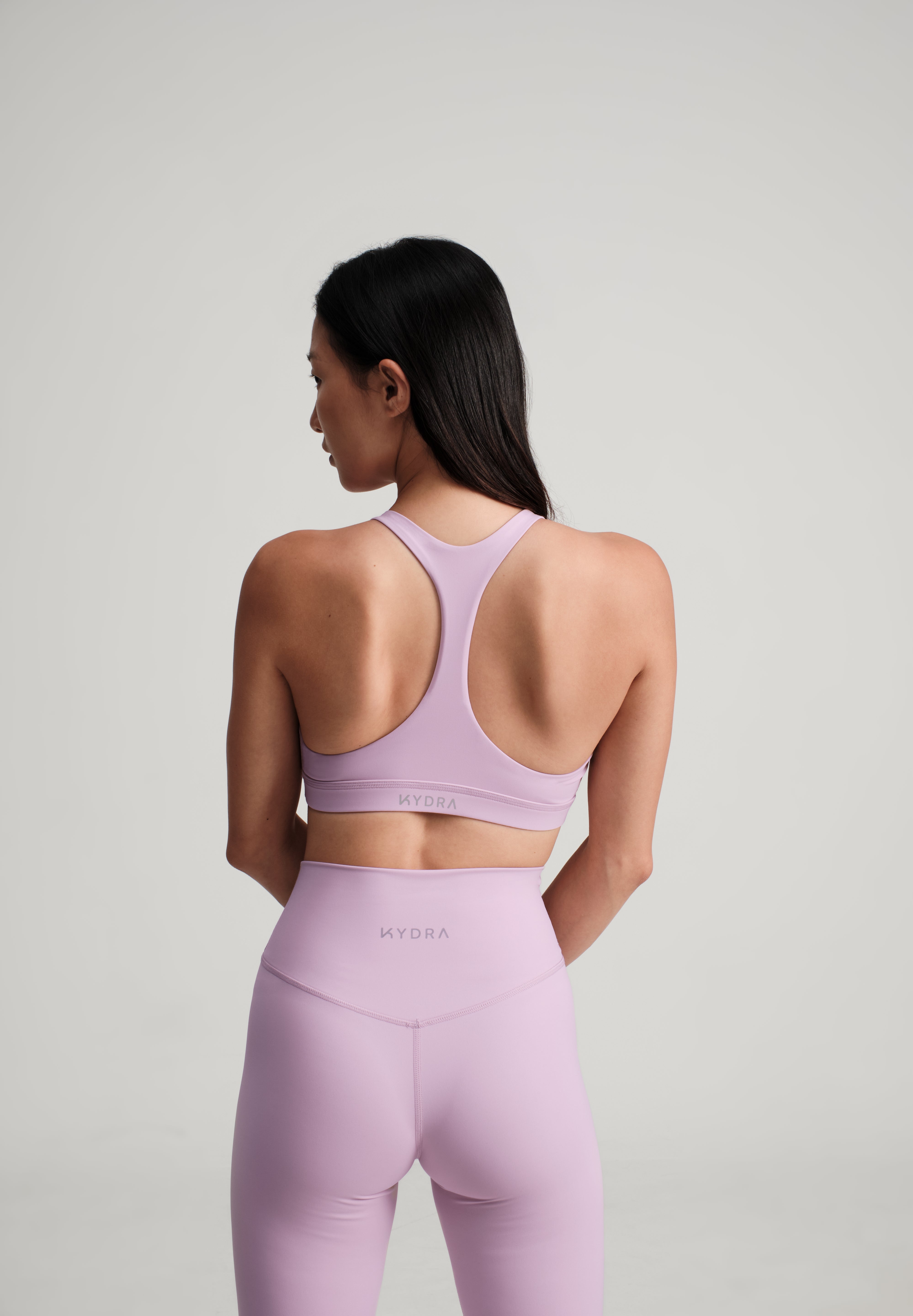 Atlas Bra | Racer Back - KYDRA #color_Lilac Blush