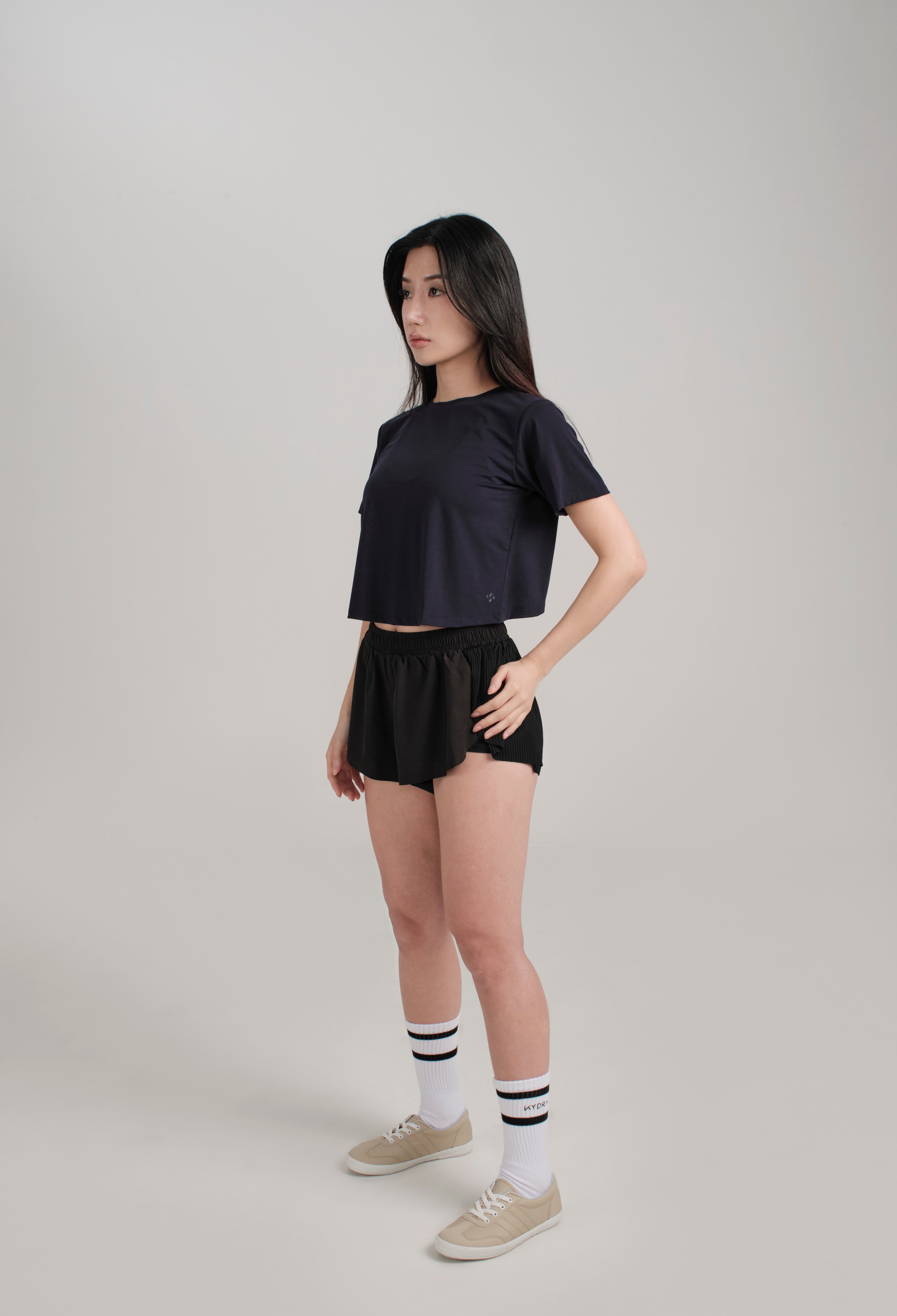 Cross Back Tee - KYDRA #color_Dark Navy