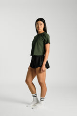 Crossback_Tee_Black_PDP - KYDRA #color_Forest