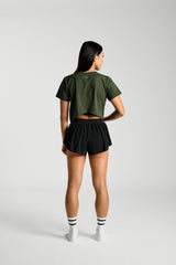 Crossback_Tee_Black_PDP - KYDRA #color_Forest