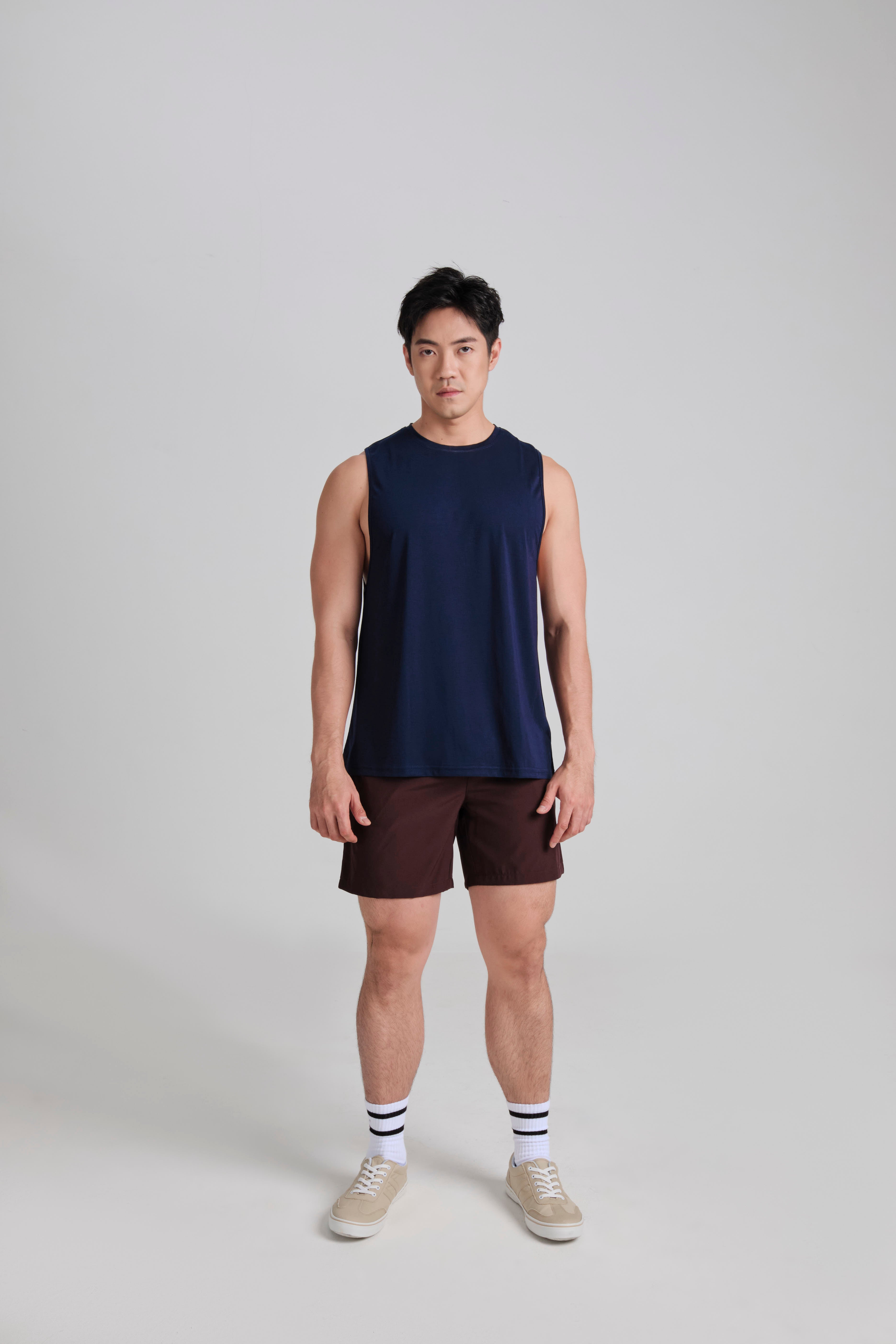 Grit Tank - KYDRA #color_Dark Navy