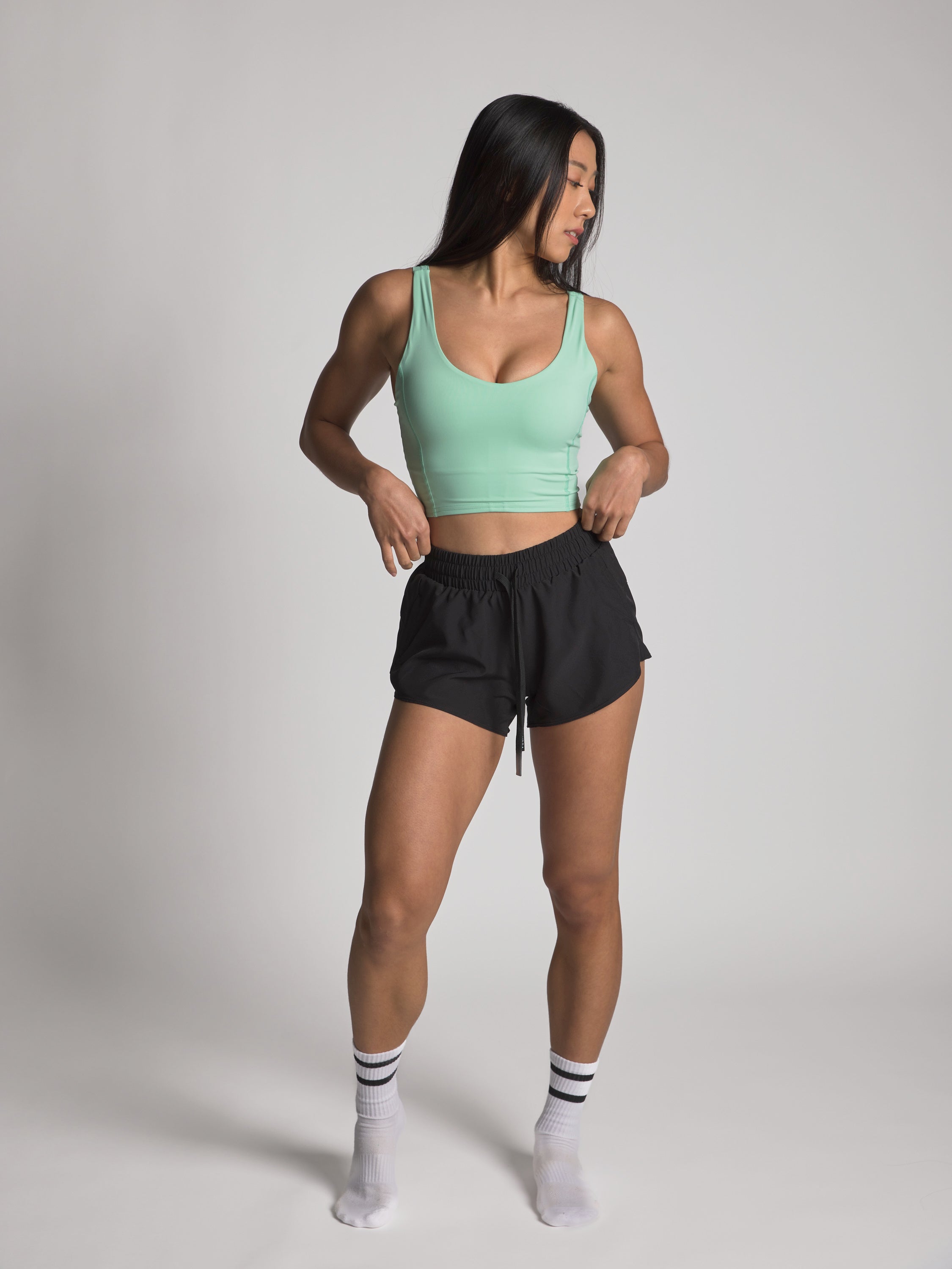 Core Longline Bra - KYDRA #color_Mint