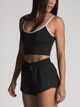 Lexa Longline Bra - KYDRA #color_Black