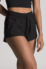 Kara Bolt Shorts - KYDRA #color_Black