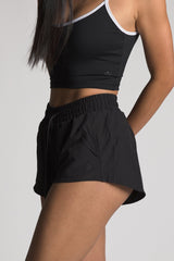 Kara Bolt Shorts - KYDRA #color_Black