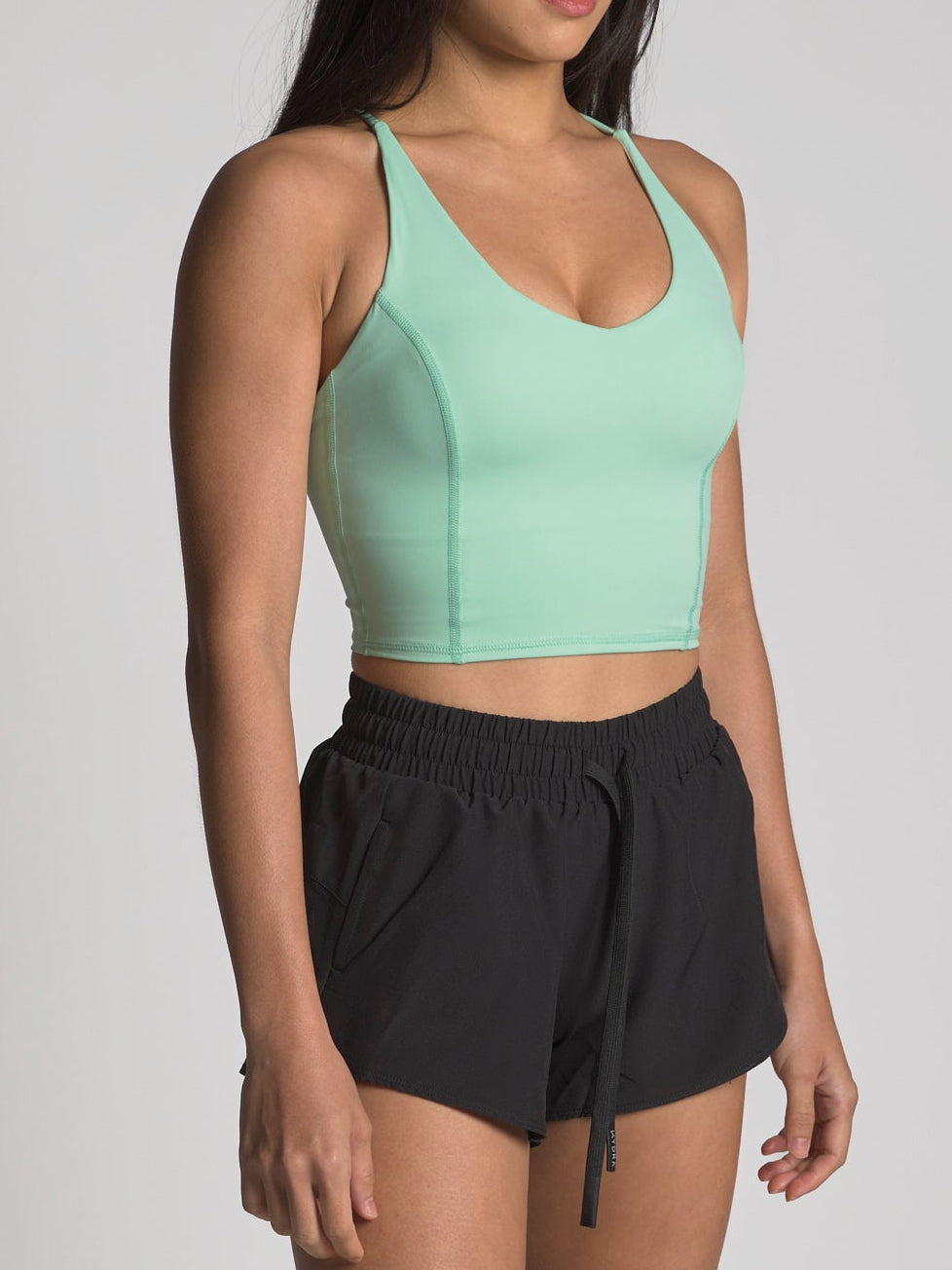 Lexi Longline Bra - KYDRA #color_Mint