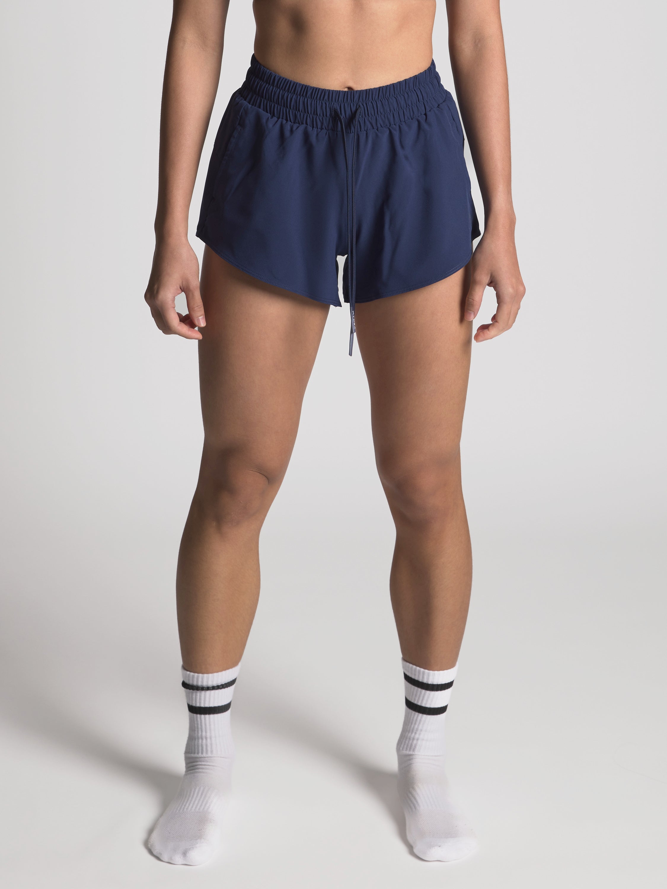 Kara Bolt Shorts - KYDRA #color_Navy