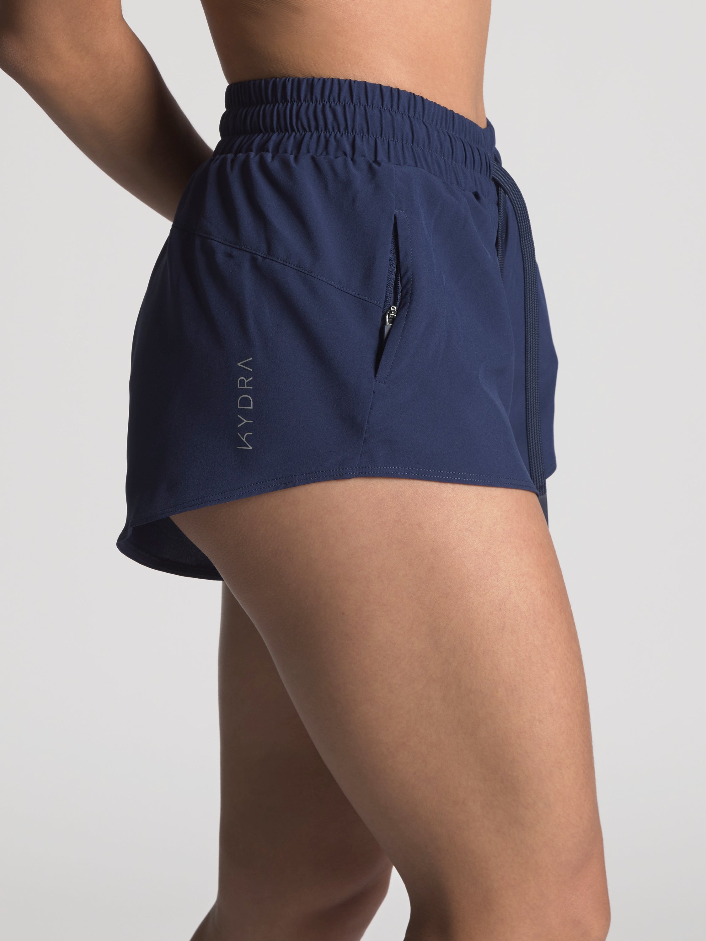 Kara Bolt Shorts - KYDRA #color_Navy