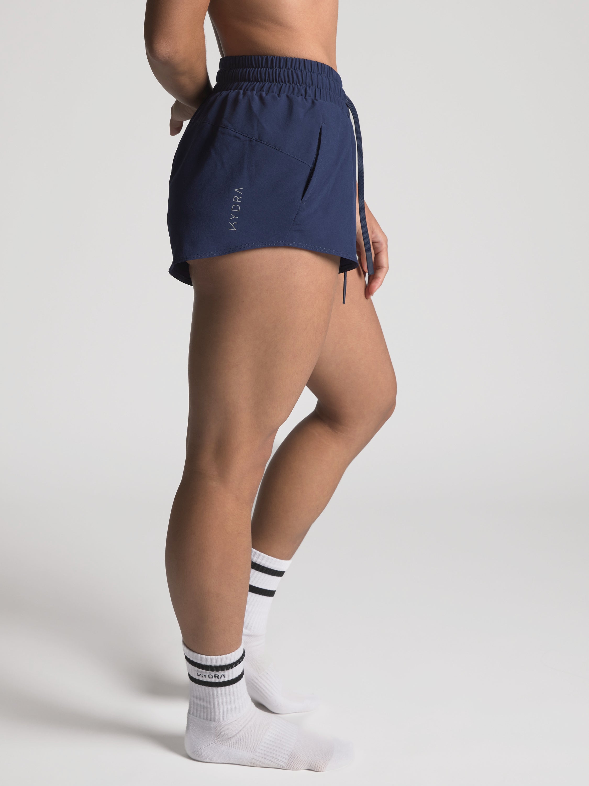 Kara Bolt Shorts - KYDRA #color_Navy