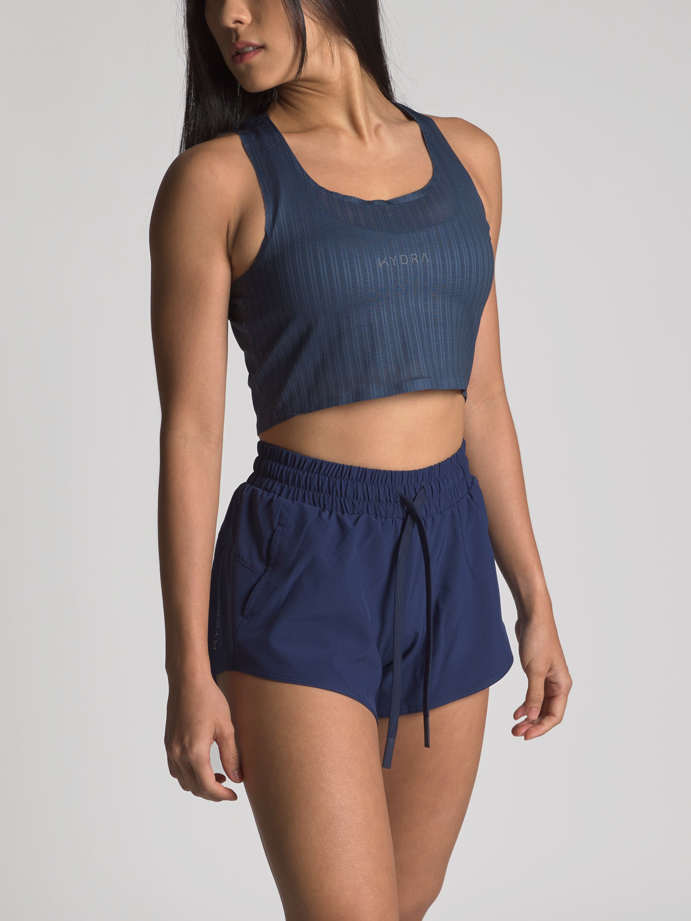Kara Bolt Shorts - KYDRA #color_Navy