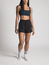 Kara Flex Shorts - KYDRA #color_Black