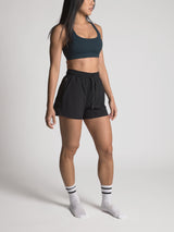 Kara Flex Shorts - KYDRA #color_Black