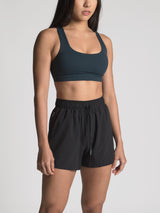 Kara Flex Shorts - KYDRA #color_Black