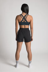 Kara Flex Shorts - KYDRA #color_Black