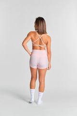 KYDRA Kyro 3" Bike Shorts in Pink #color_Pink