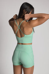 Lexi Longline Bra - KYDRA #color_Mint
