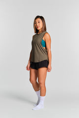 KYDRA Limitless Tank in Olive #color_Olive