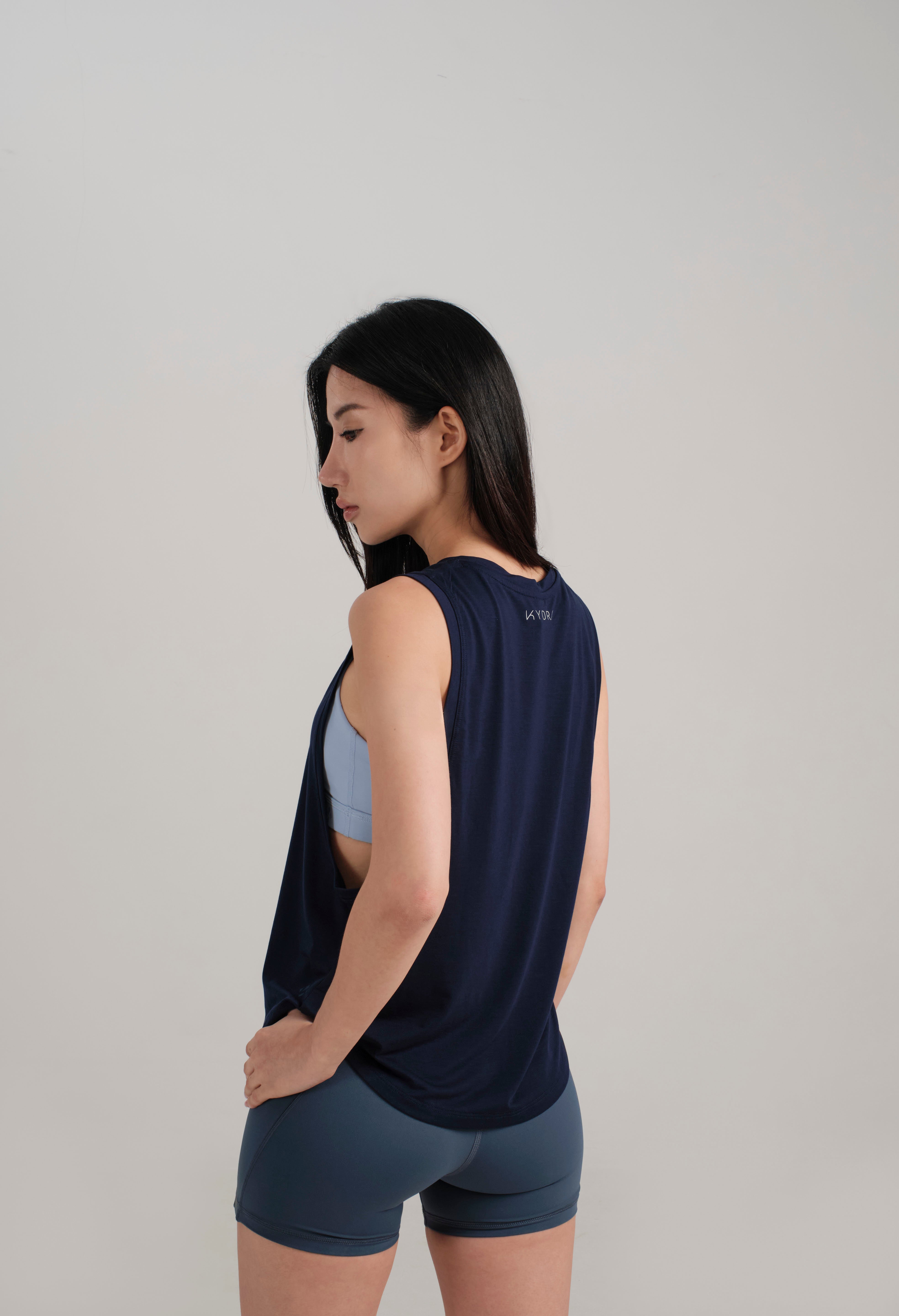 Limitless Tank - KYDRA #color_Dark Navy