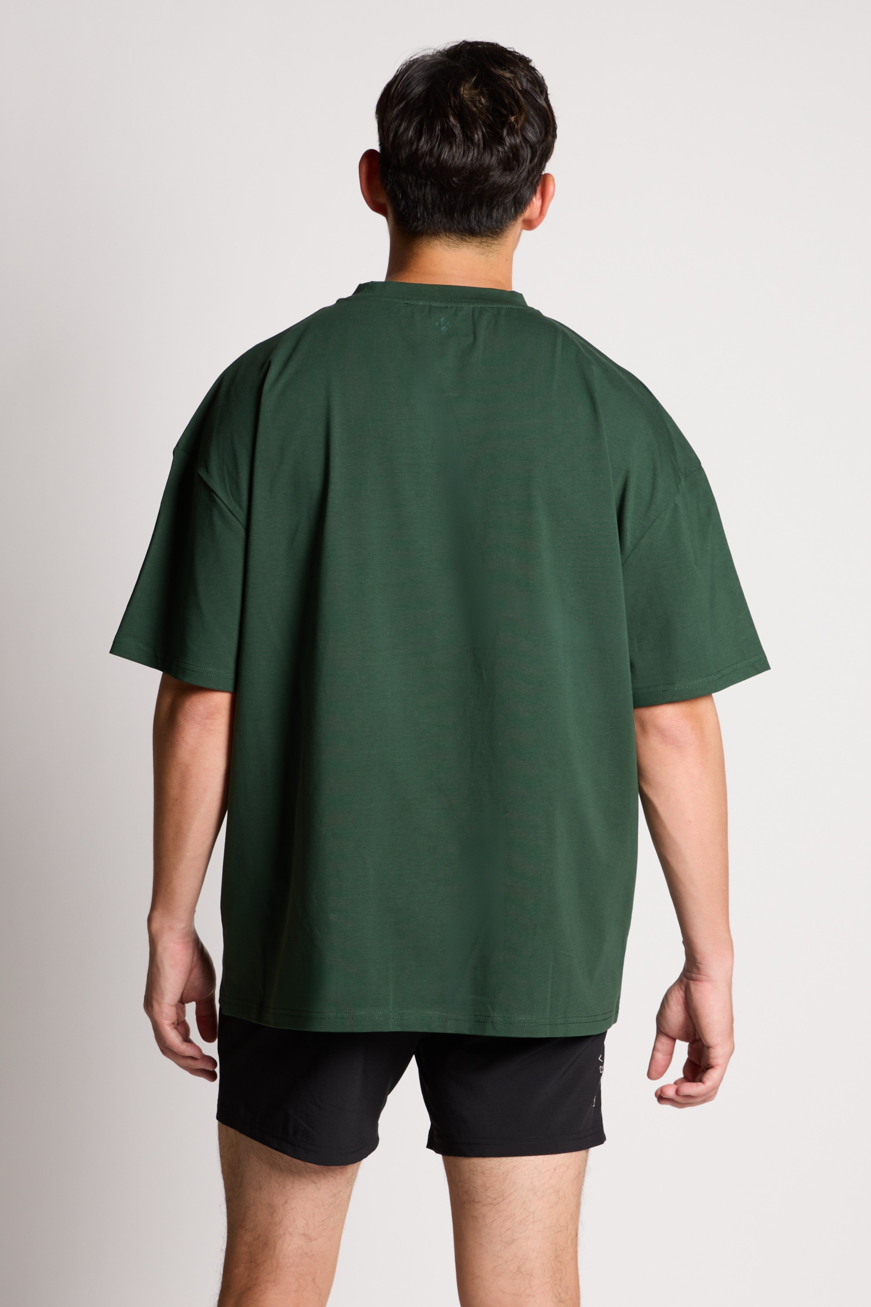 Oversized Grit Tee - KYDRA #color_Forest