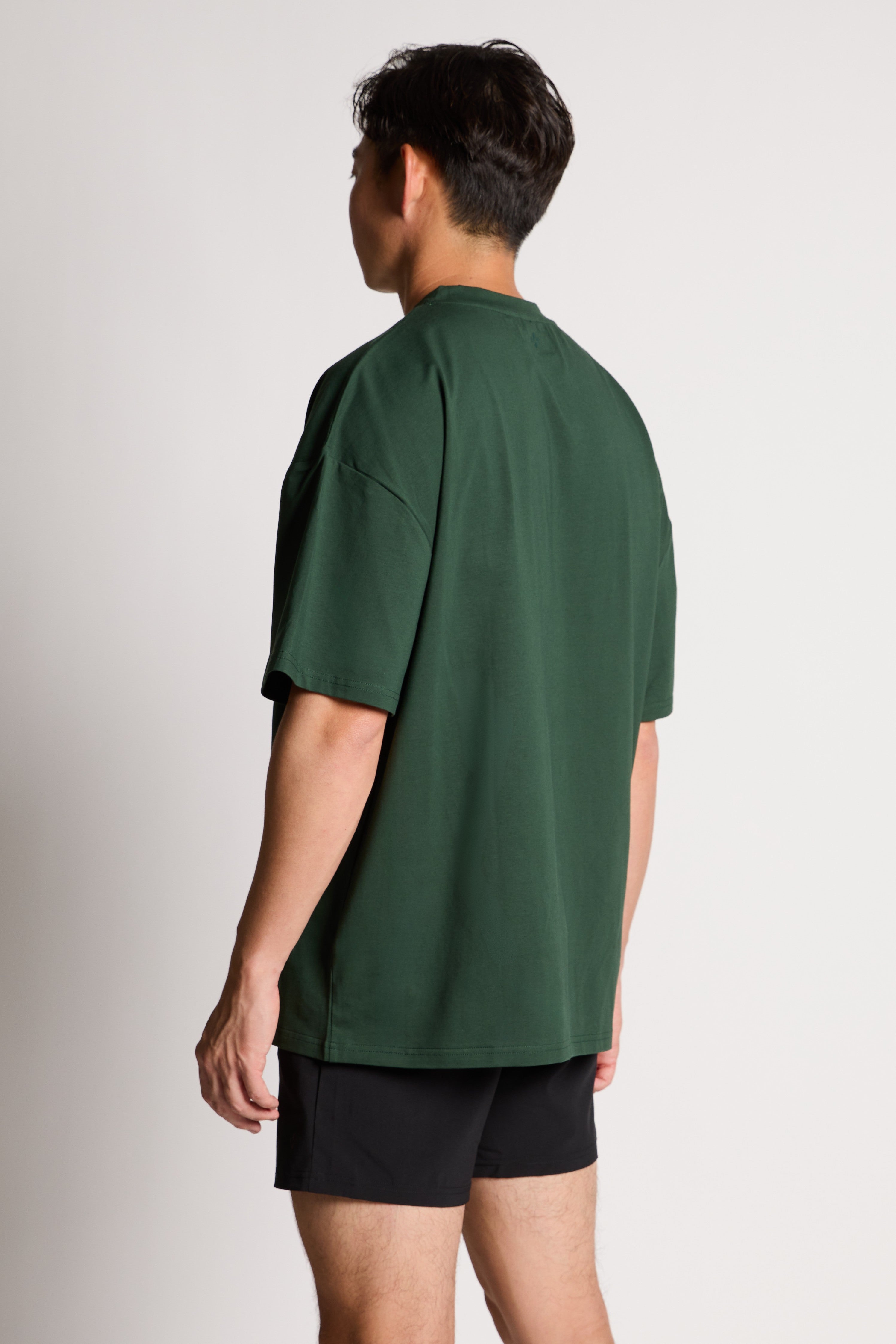 Oversized Grit Tee - KYDRA #color_Forest