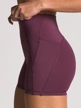Apex 4" Pocket Shorts - KYDRA #color_Acai