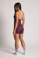 Lexa Longline Bra - KYDRA #color_Acai