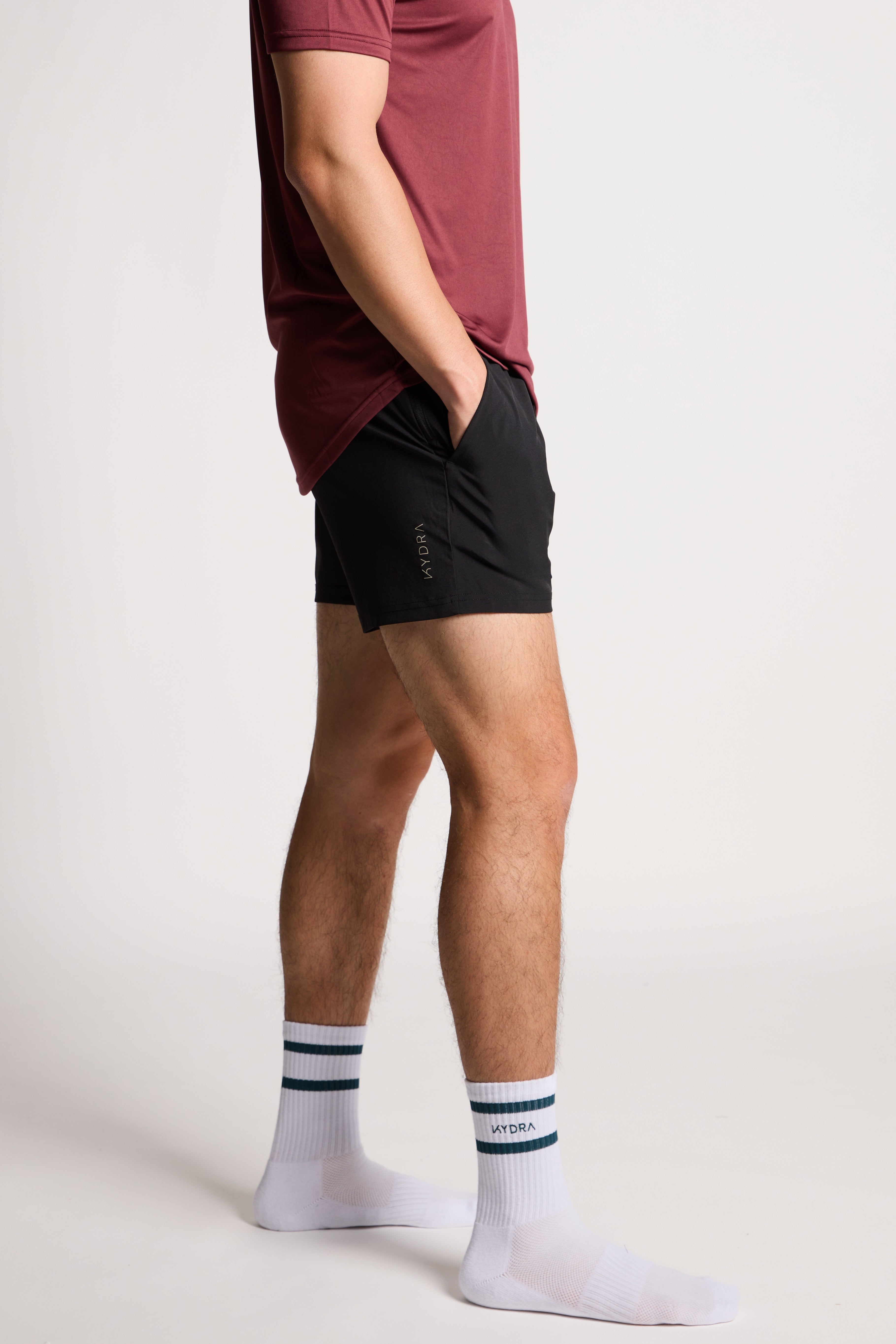 Axis Linerless Shorts - KYDRA #color_Black