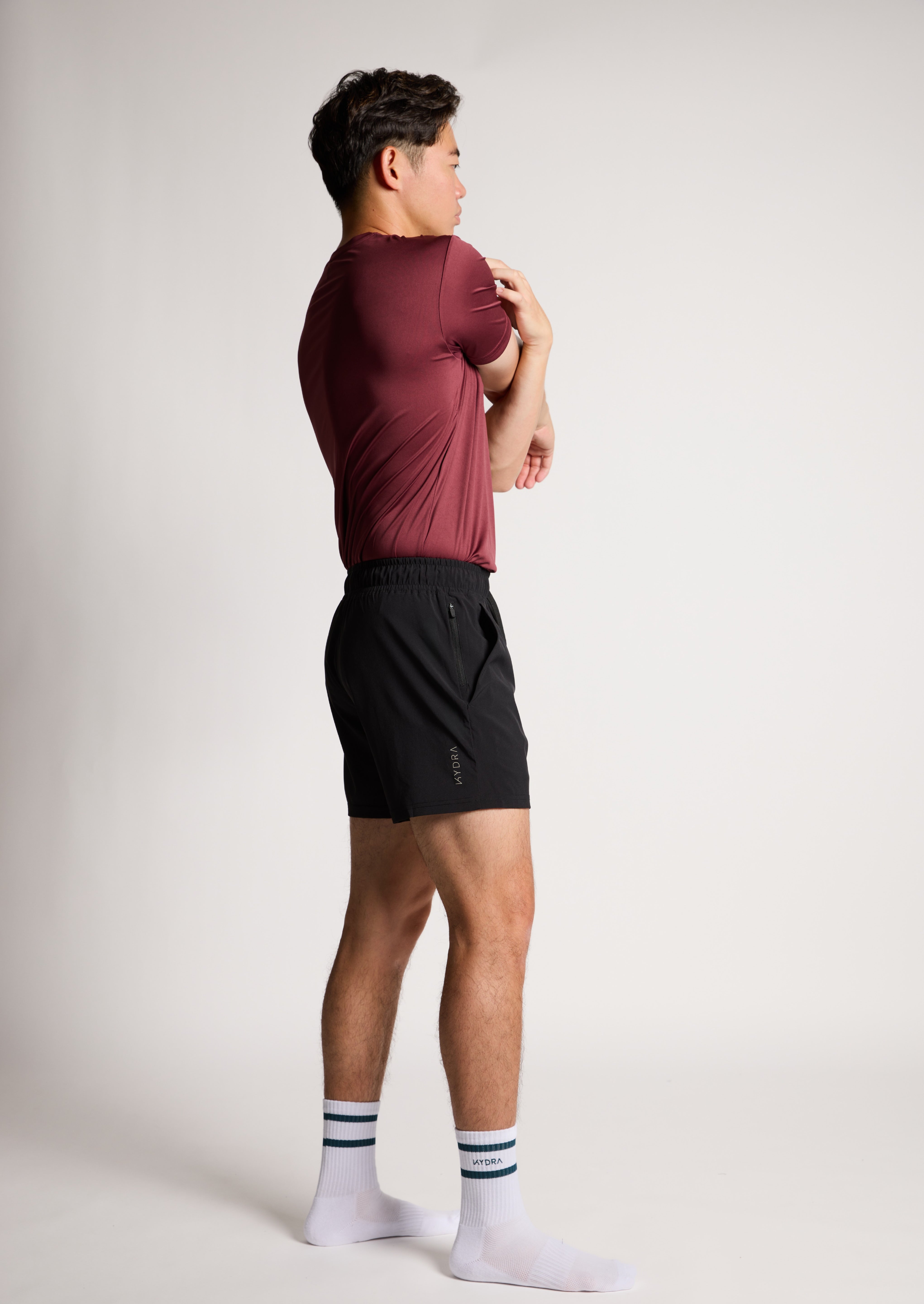 Axis Linerless Shorts - KYDRA #color_Black