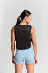 Vapor Phase Crop Tank - KYDRA #color_Black