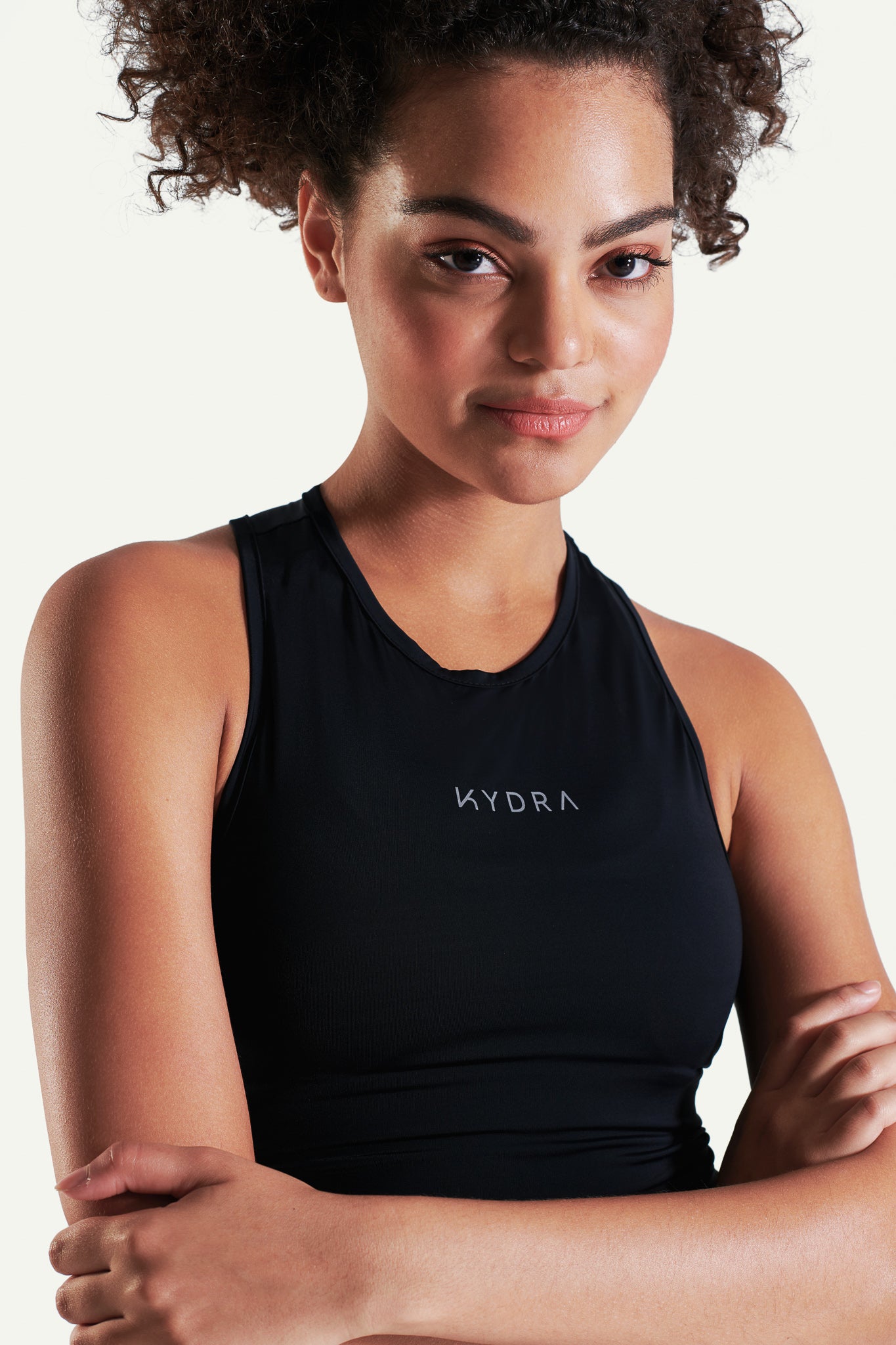 Erin Fitted Tank Kydra #colour_black