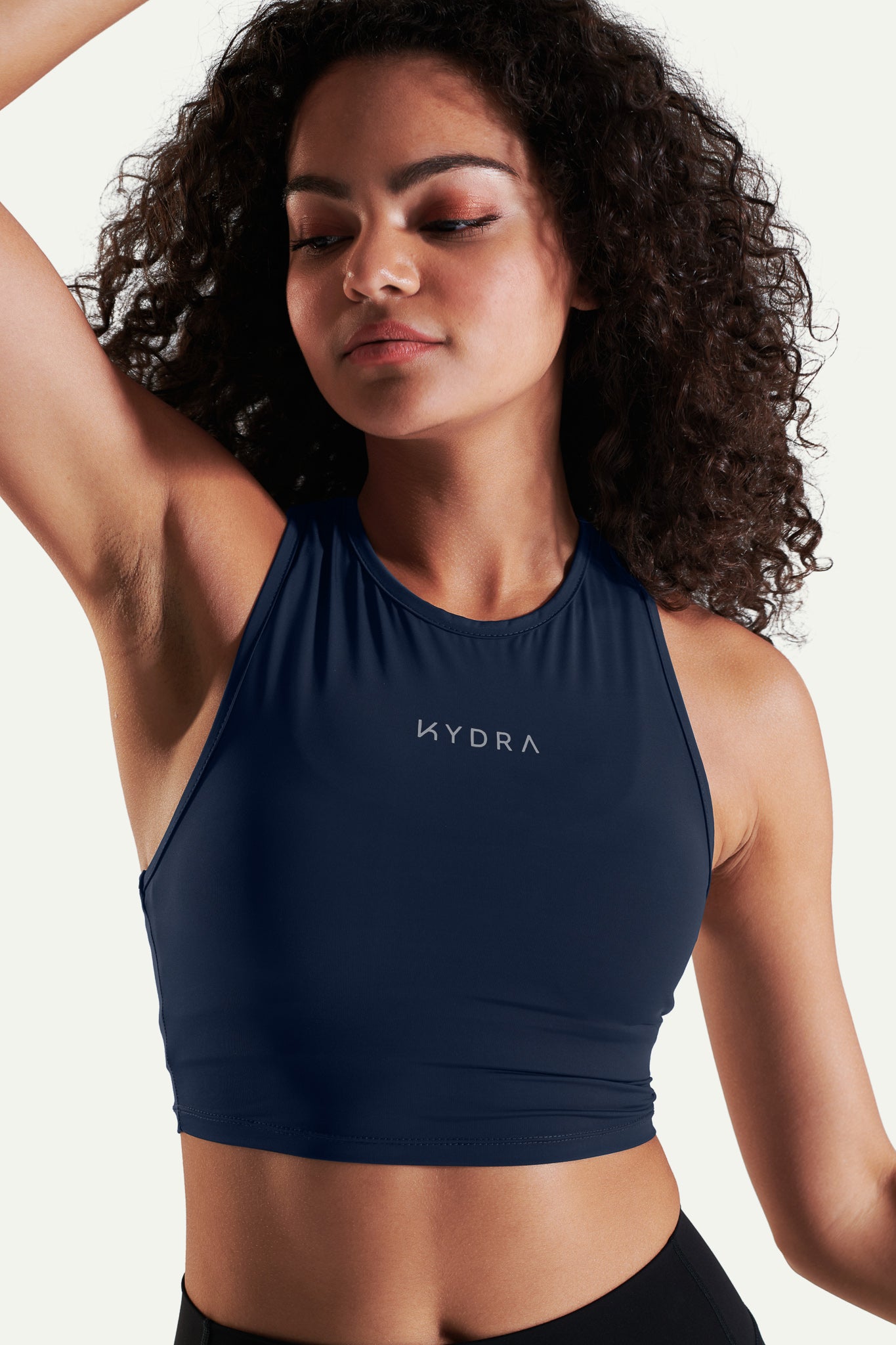 Erin Fitted Tank Kydra #colour_navy