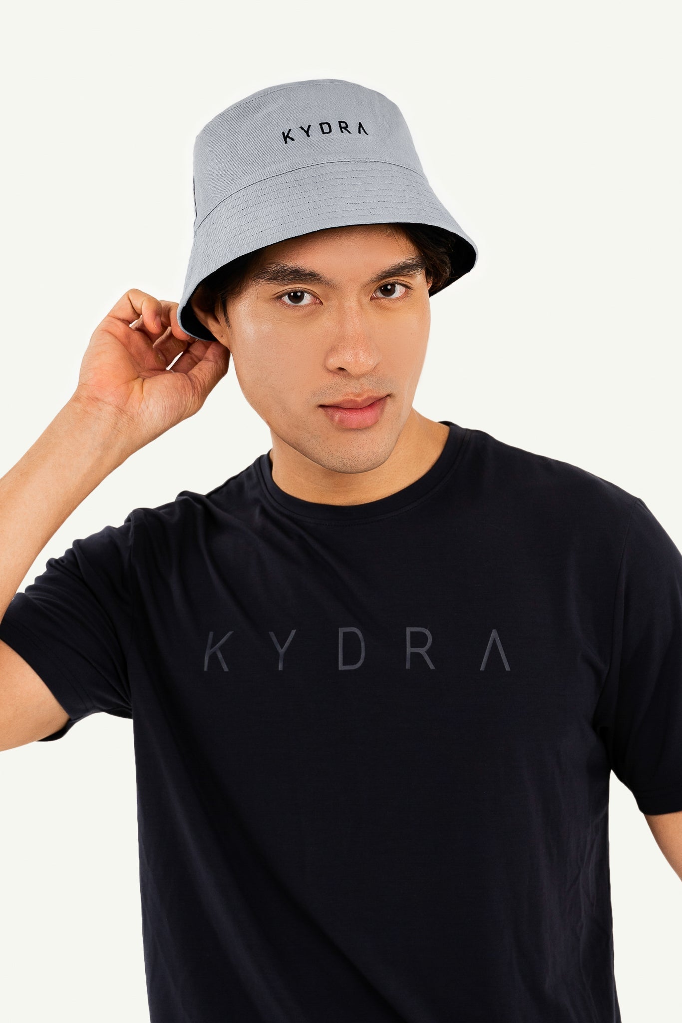 The Kydra Bucket Hat Accessories Kydra #colour_black/blue
