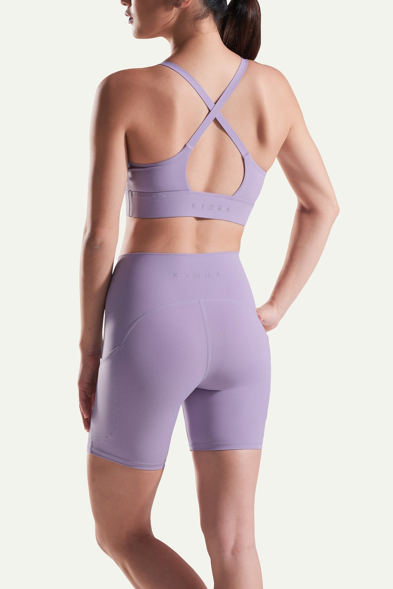 Kyro 7" Pocket Shorts Shorts Kydra Lavender #colour_pale lilac